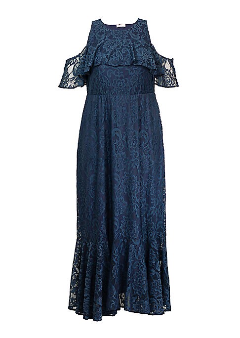 Romantic Lace Evening Gown