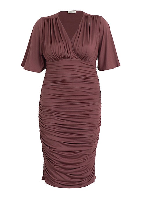 Flutter Ruched Dress