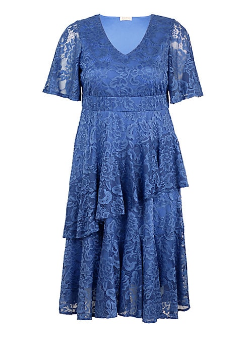 Flirty Lace Evening Dress