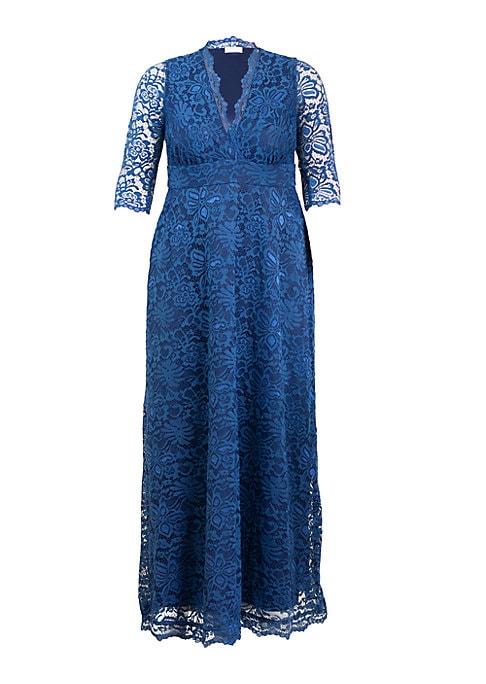 Elegant Lace A-Line Dress