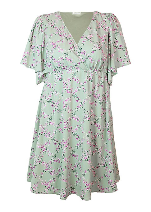 Floral Flutter Dress