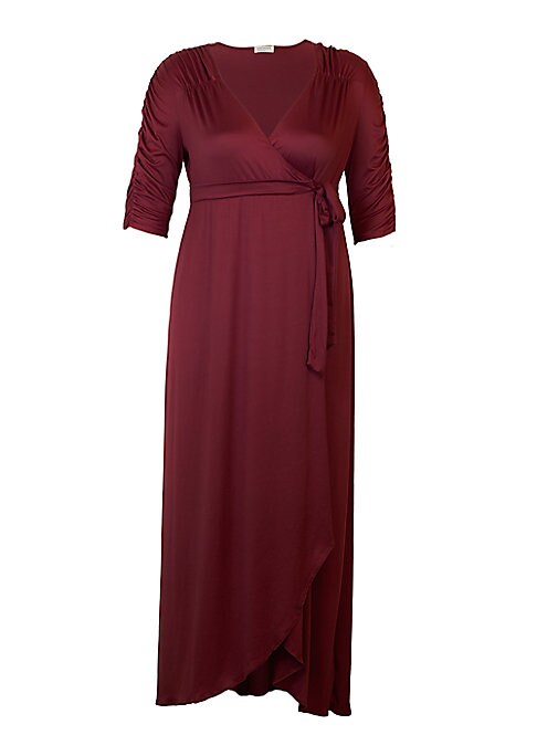 Dreamy Wrap Maxi Dress