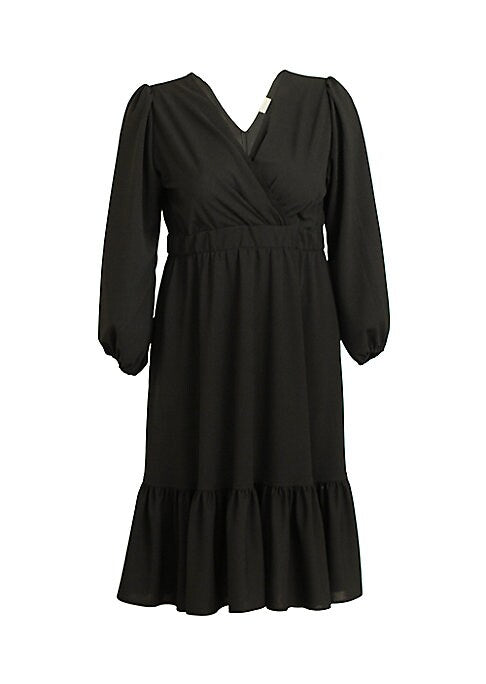 Flirty Flounce Midi Dress