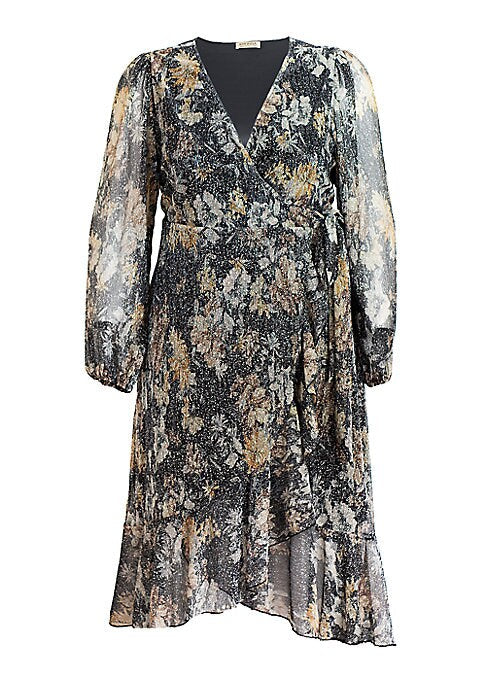 Floral Wrap Midi Delight