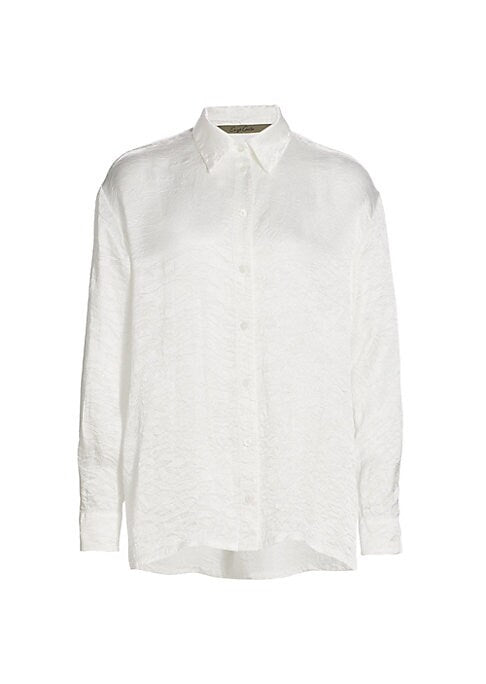 Satin Luxe Button Shirt