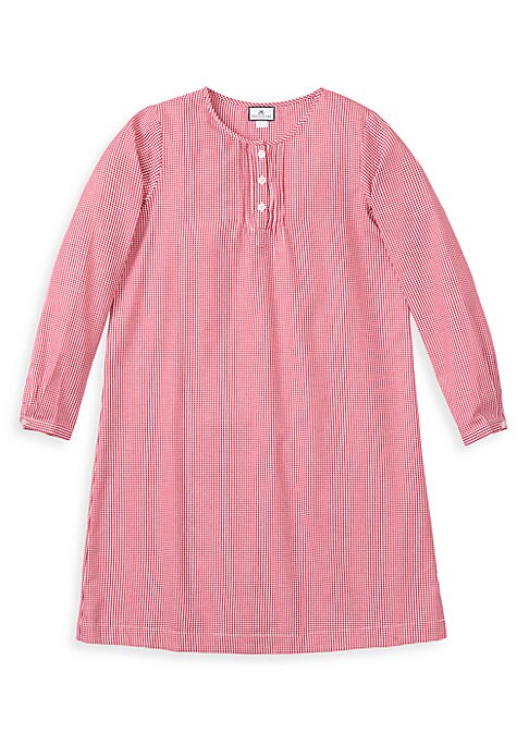 Gingham Comfort Nightgown