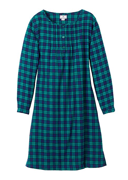 Tartan Elegance Nightgown