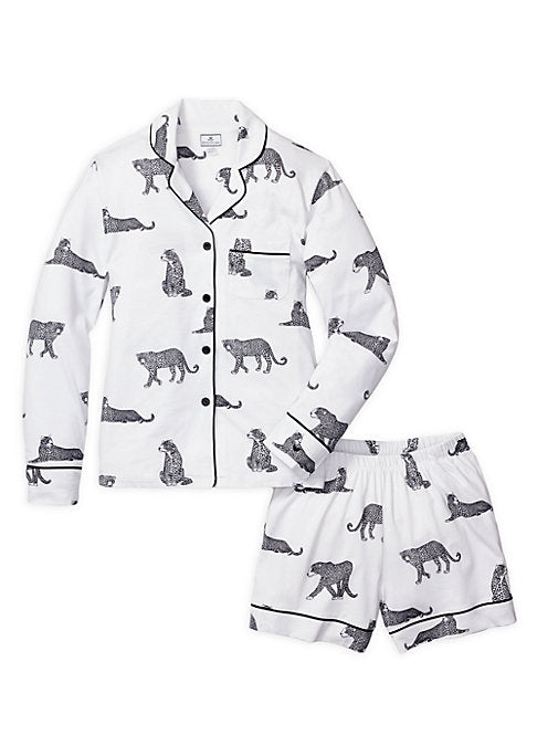 Panther Print Pajama Set