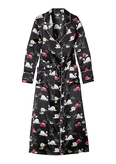 Ethereal Elegance Silk Robe