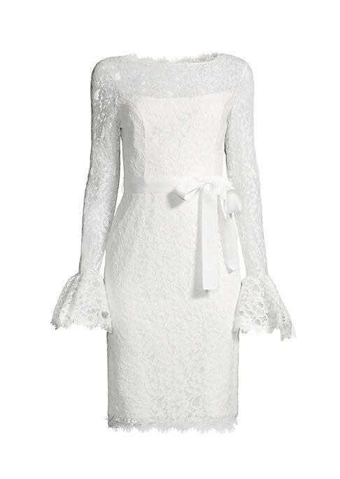 Romantic Lace Sheath Dress