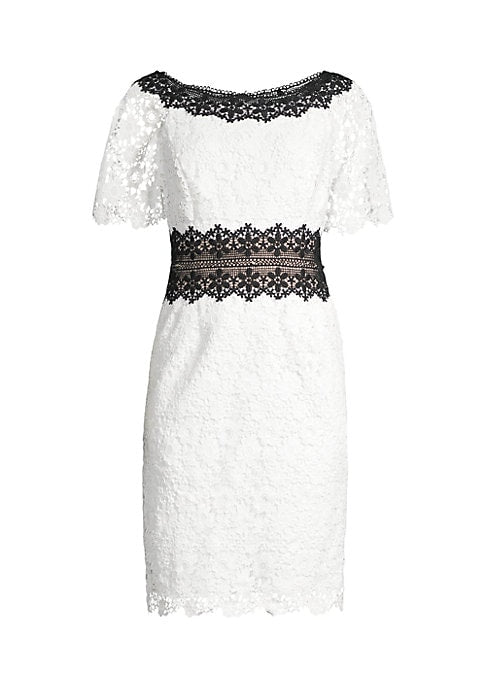 Chic Sheer Lace Dress