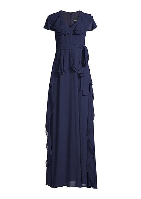 Ruffled Elegance Maxi Dress