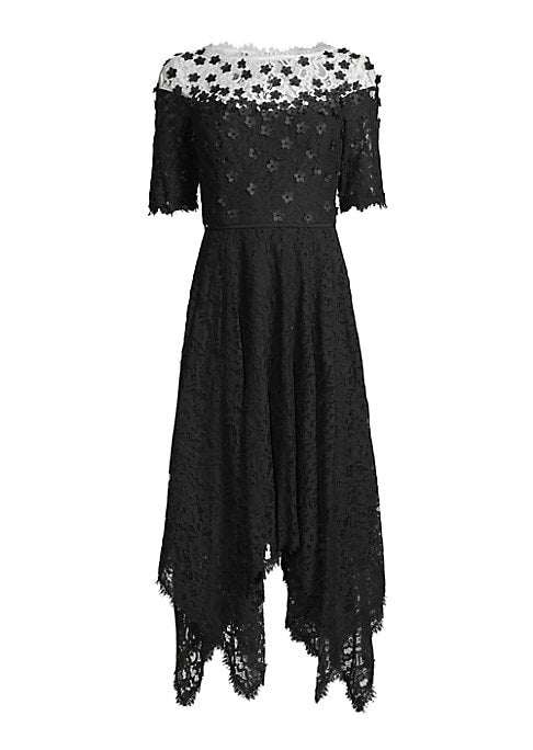 Romantic Hem Lace Dress