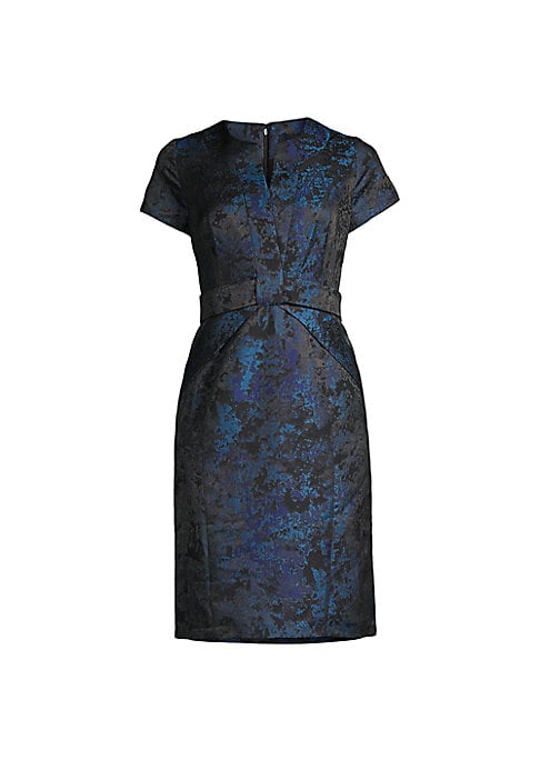 Bow-Detail Elegant Dress