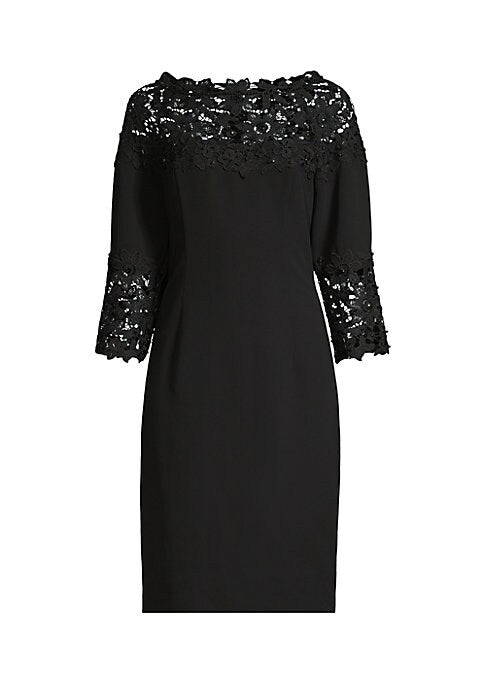 Floral Elegance Sheath Dress