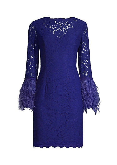 Feathered Elegance Dress