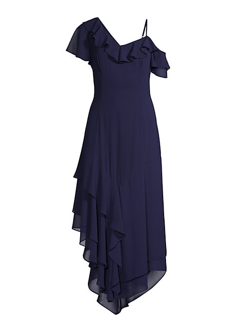 Ruffled Breeze Midi Dress