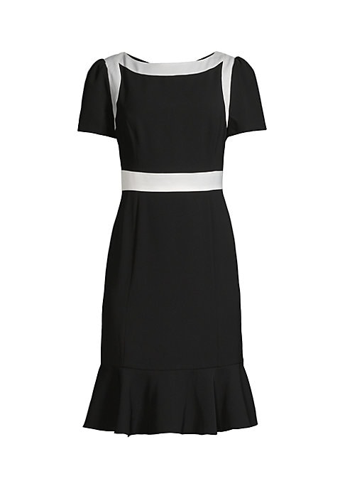 Chic Satin Sheath Dress