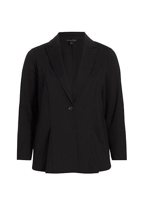 Chic Peaked Lapel Jacket