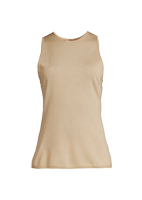 Keyhole Back Knit Top