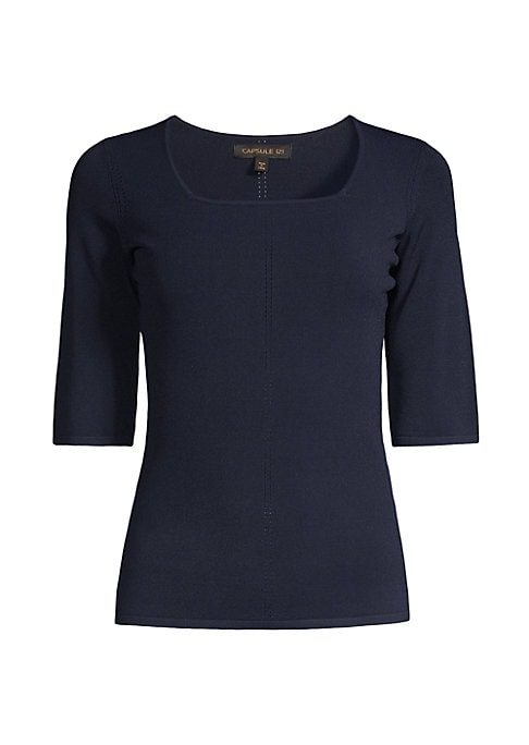 Chic Knit Square Top