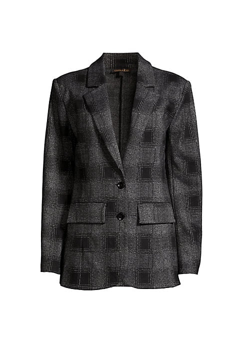 Plaid Active Jacket