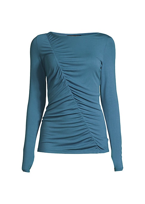 Asymmetric Ruching Tee