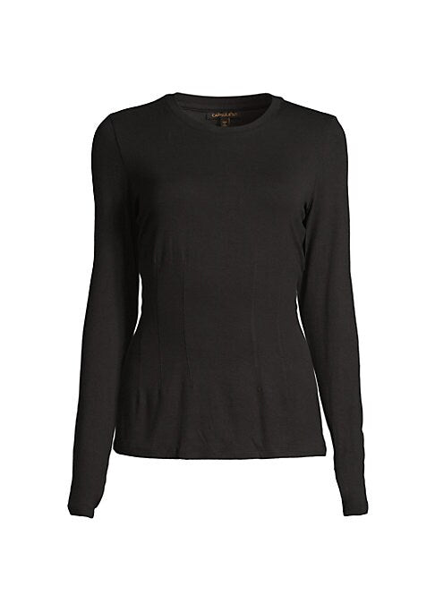 Structured Long Sleeve Tee