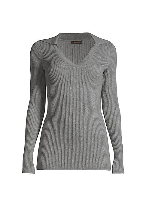 Textured V-Neck Delight