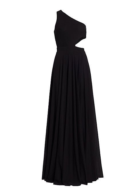 Sleek Side Slit Gown