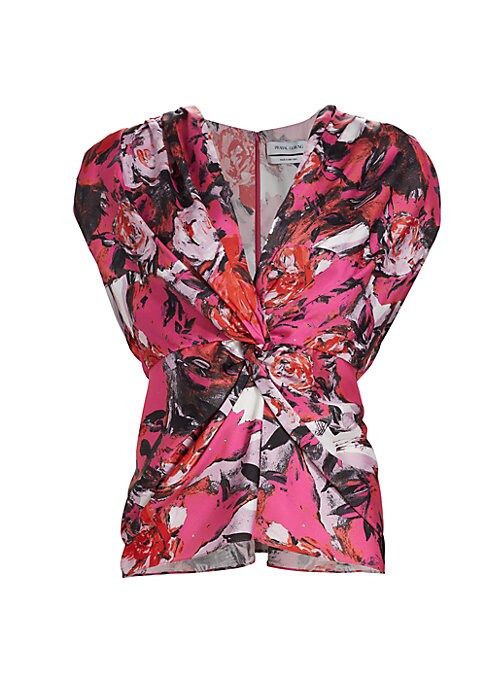 Floral Twist Top