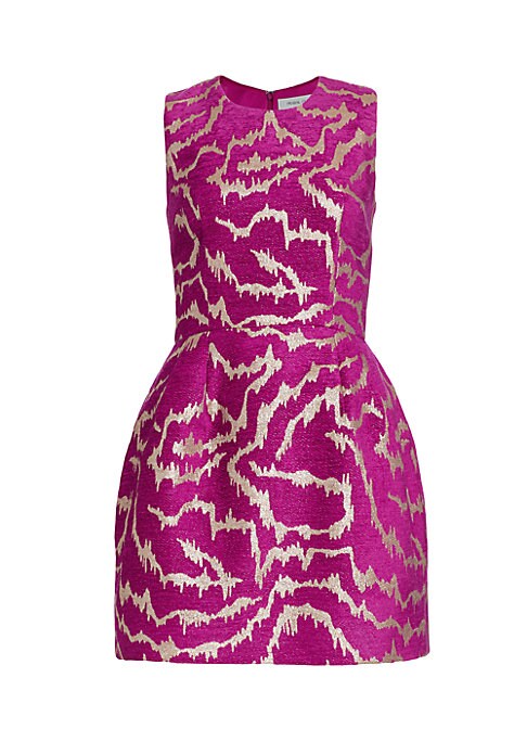 Sleek Shimmer Tulip Dress
