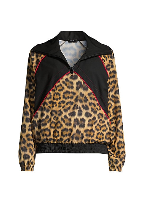 Bold Leopard Pullover Jacket