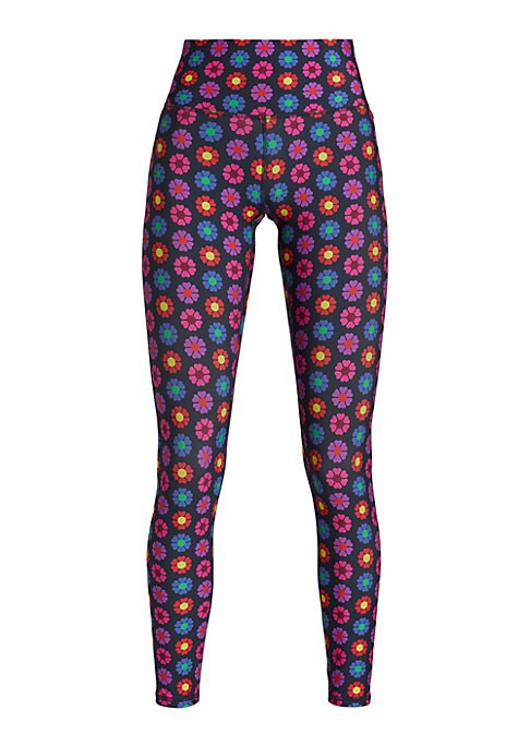 Floral Charm Compression Leggings