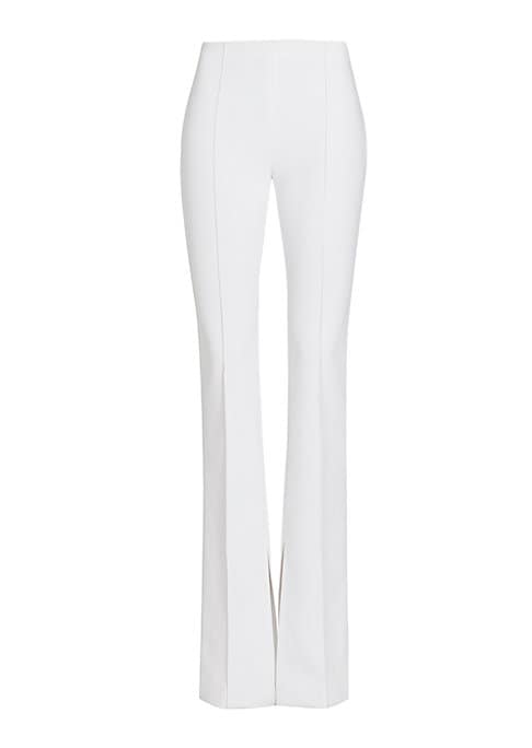 Sleek Slit Flare Trousers