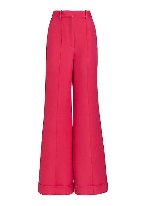 Chic Flared Ankle Trousers