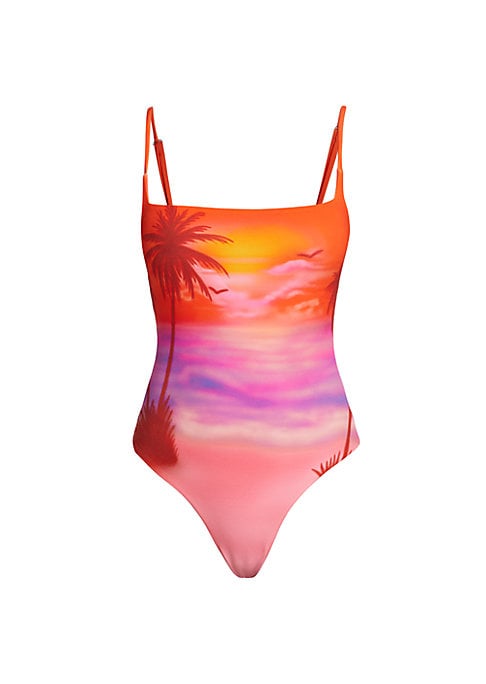 Sunset Square Neck Bodysuit