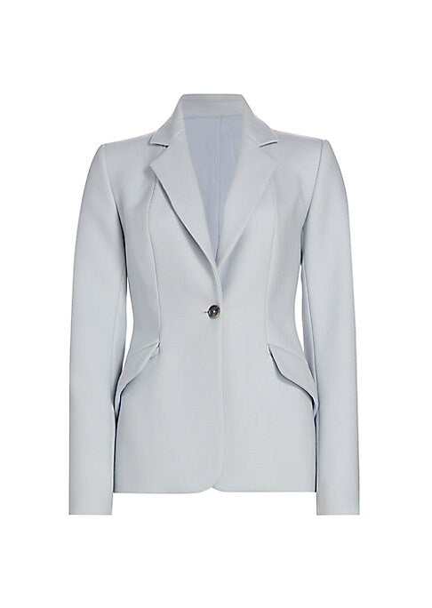 Silk-Lined Wool Blazer