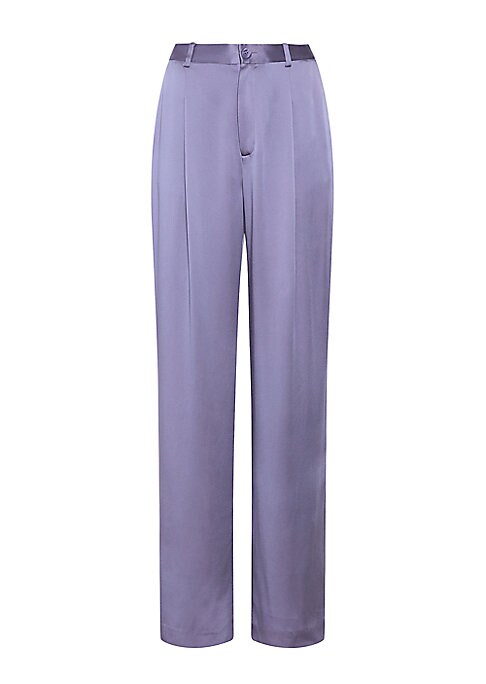Elegant Satin Trousers
