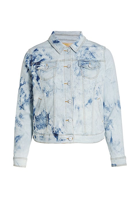 Vibrant Denim Statement Jacket