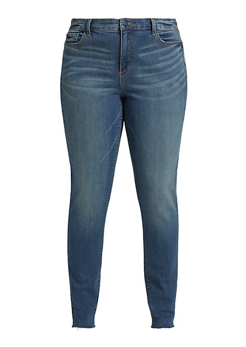 Chic Frayed Skinny Jeans