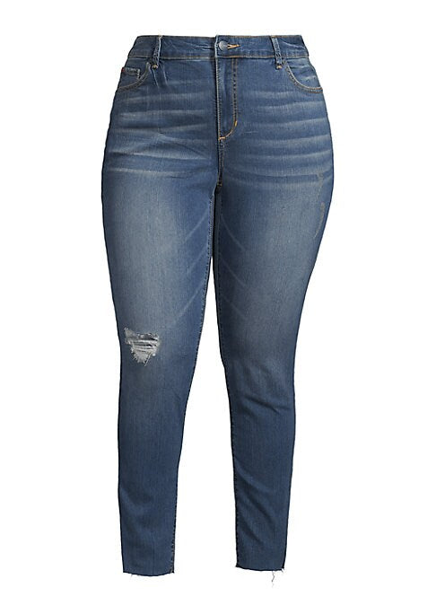 Elevated Stretch Denim Trousers