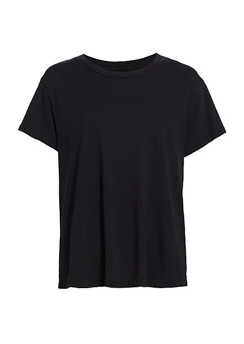 Luxe Silk Casual Tee
