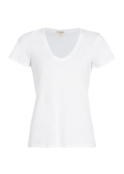 Playful V-Neck Tee