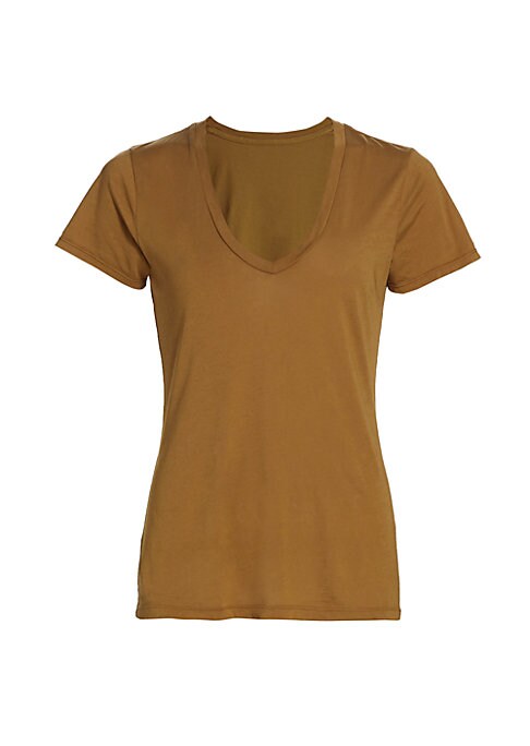 Playful V-Neck Tee