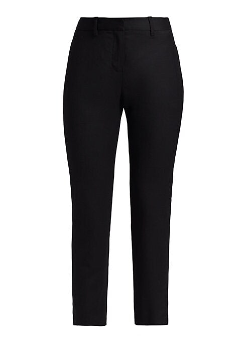 Chic Wool Crop Trousers