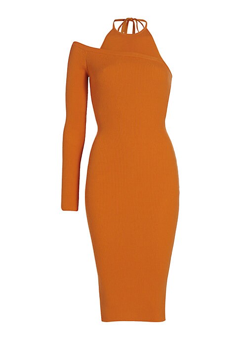 Chic Asymmetrical Midi Dress