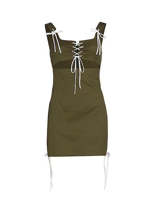 Lace Detail Cutout Dress