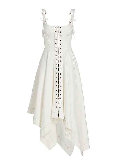 Luxe Denim Midi Dress