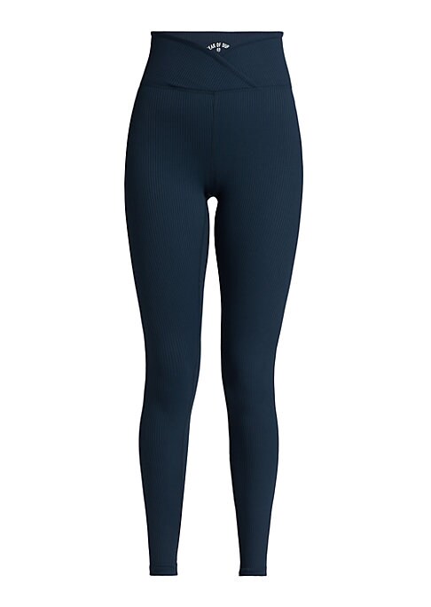 Crossover High-Waist Leggings